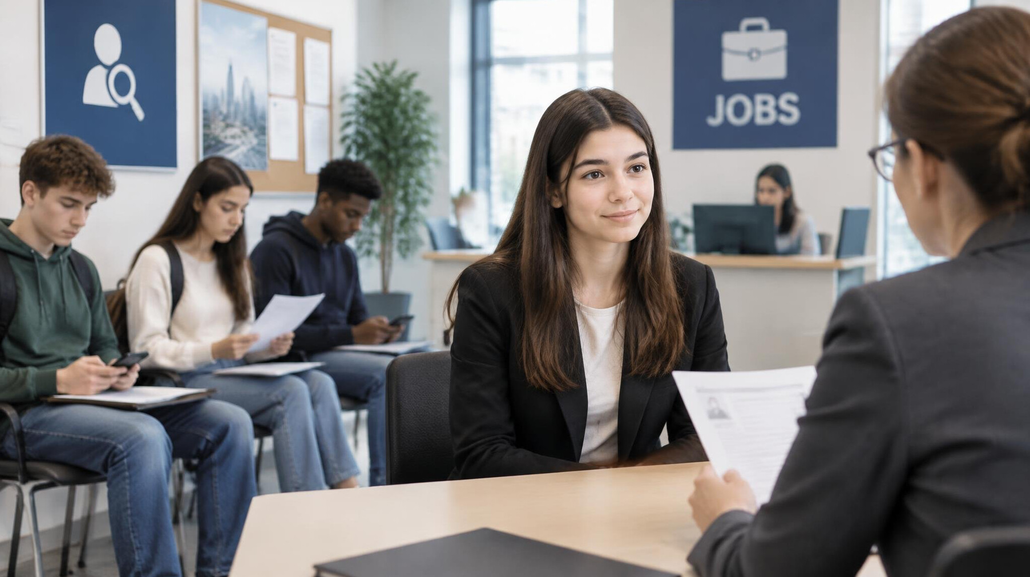 young people job search
